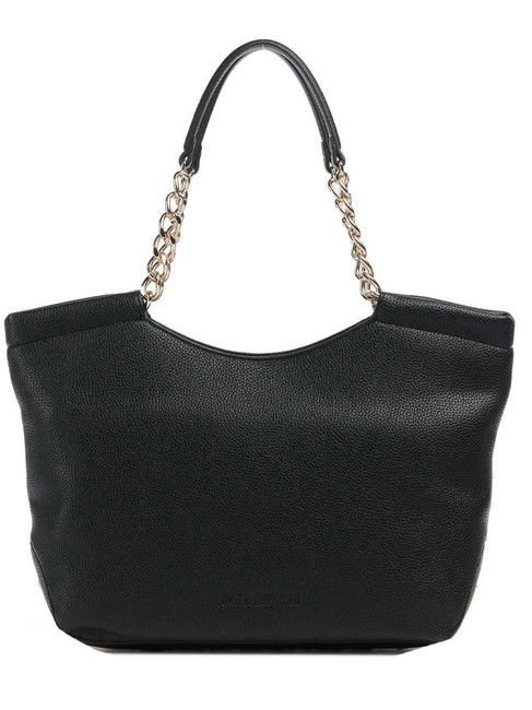 LOVE MOSCHINO CHAIN Borsa shopper Nero - Borse Donna