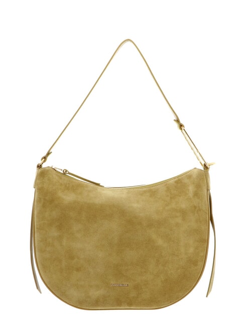 COCCINELLE PRISCILLA SUEDE Borsa a spalla, in pelle citronella - Borse Donna