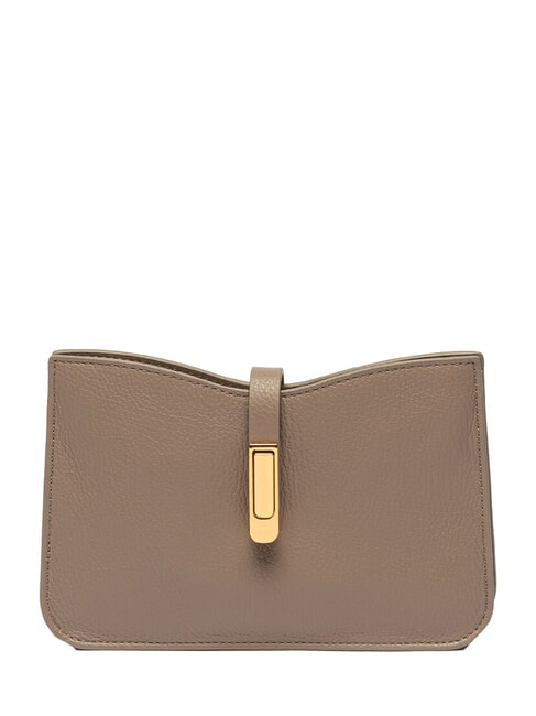 COCCINELLE CONNECT Mini Bag a tracolla, in pelle warm taupe - Borse Donna