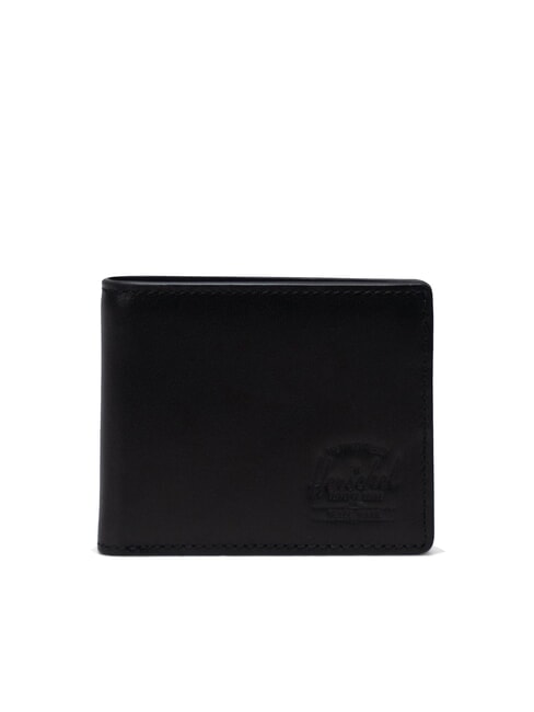 HERSCHEL HANK Portafoglio in pelle NERO - Portafogli Uomo