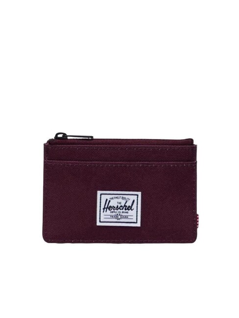 HERSCHEL OSCAR Portacarte piatto con zip port - Portafogli Uomo