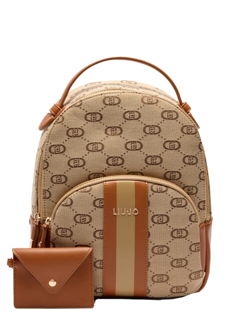LIUJO MANHATTAN Logo Zaino Donna natural - Borse Donna