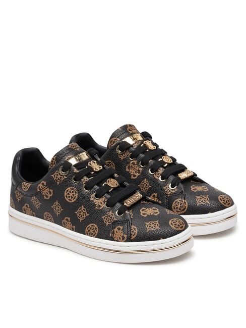 GUESS STASEY Sneakers brown ocra - Scarpe Donna