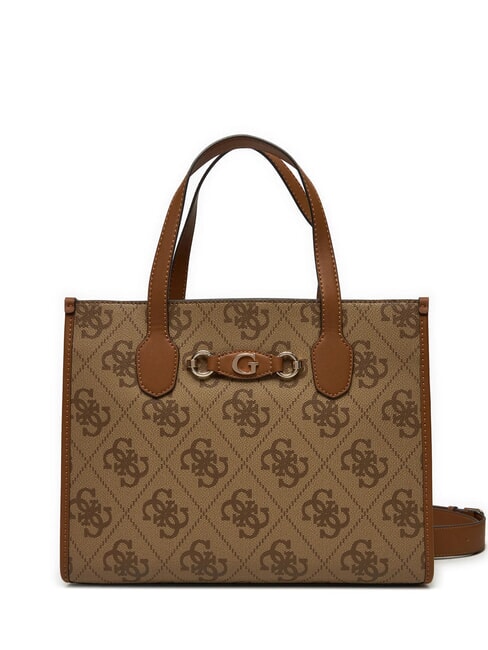 GUESS IZZY 2  Borsa a spalla LATTE LOGO - Borse Donna