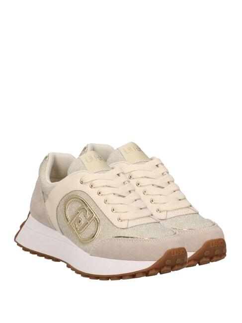 LIUJO LOLO 17 Sneakers glitterate sand - Scarpe Donna