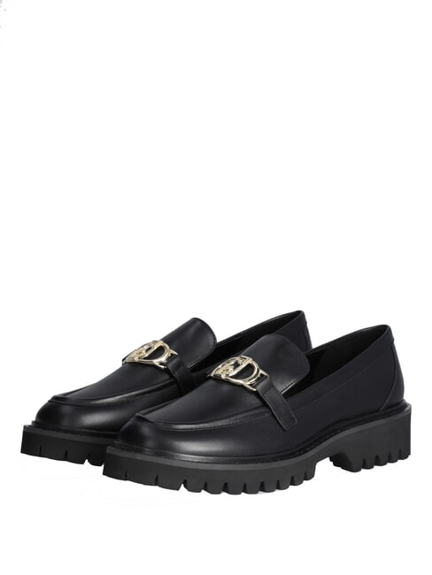 LIUJO CORA 01  Mocassini in pelle nero - Scarpe Donna