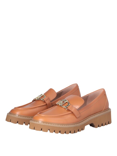 LIUJO CORA 01  Mocassini in pelle brandy - Scarpe Donna