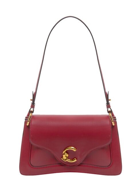 COCCINELLE C-ME CALF COCK  Borsa a spalla, con tracolla sangria - Borse Donna