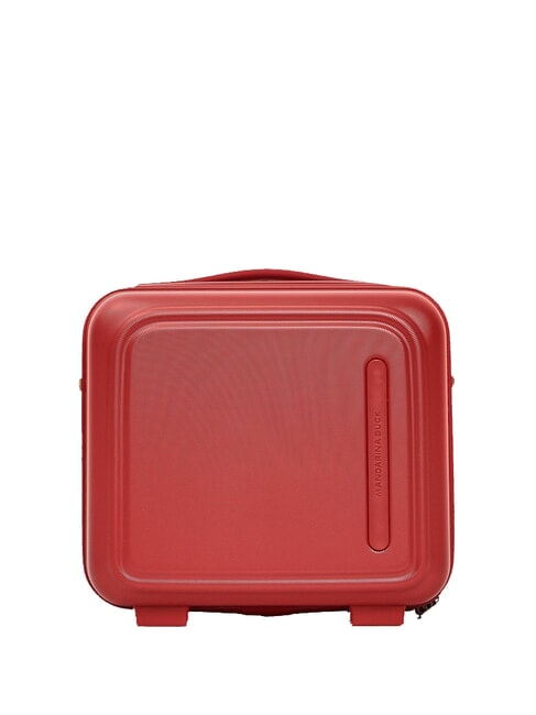 MANDARINA DUCK LOGODUCK + Beauty case rigido con tracolla cherry tomato - Beauty Case