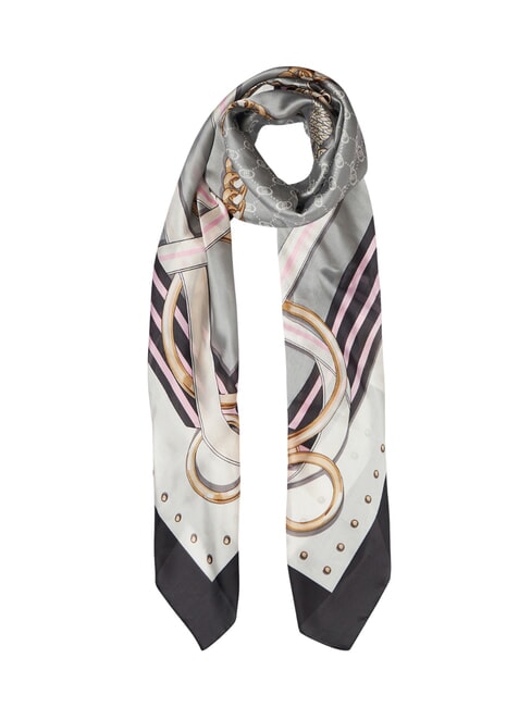 LIUJO STRIPED  Foulard NERO - Sciarpe