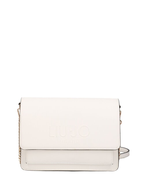 LIUJO HALONA Borsa con patta a tracolla OFFWHITE - Borse Donna