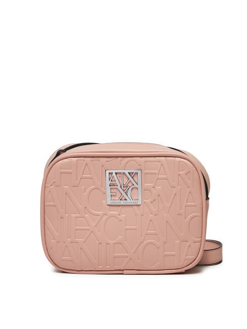 ARMANI EXCHANGE LOGO EMBOSSED Mini bag a tracolla milk punch - Borse Donna