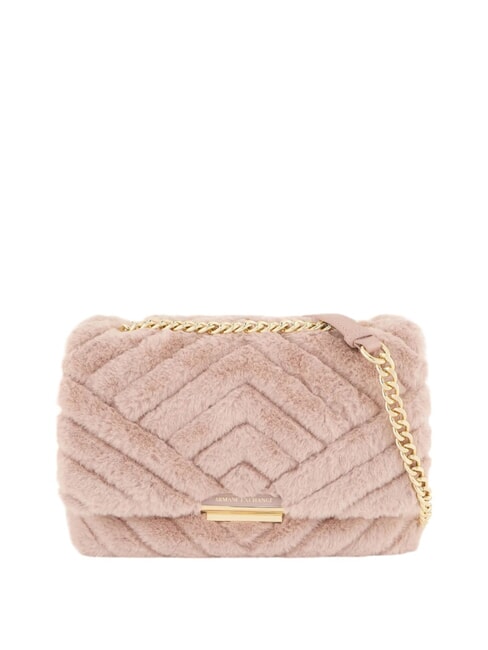 ARMANI EXCHANGE A|X CONVERTIBLE Borsa matelasse peluche milk punch - Borse Donna