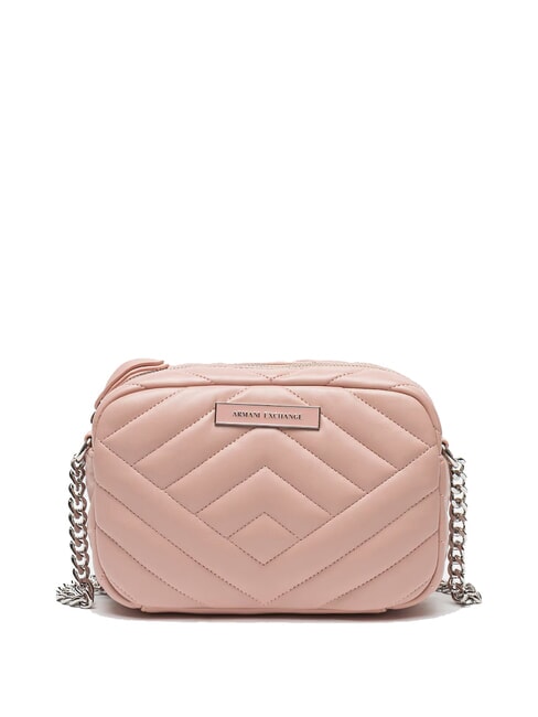 ARMANI EXCHANGE A|X Borsa camera case matelassè milk punch - Borse Donna