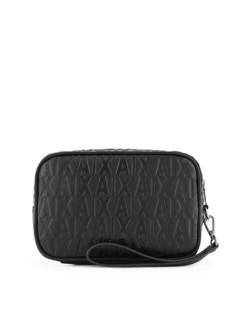 ARMANI EXCHANGE A|X Beauty pochette con polsierina Nero - Beauty Case