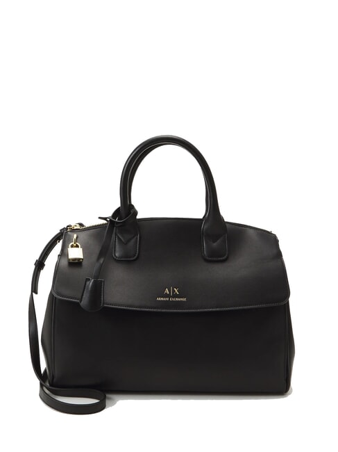 ARMANI EXCHANGE A|X Borsa a mano con lucchetto Nero - Borse Donna