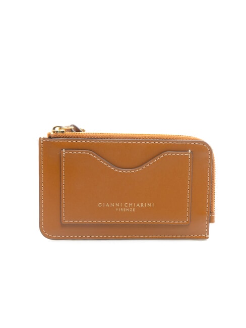 GIANNI CHIARINI WALLETS CALF  Portafoglio in pelle caramello - Portafogli Donna