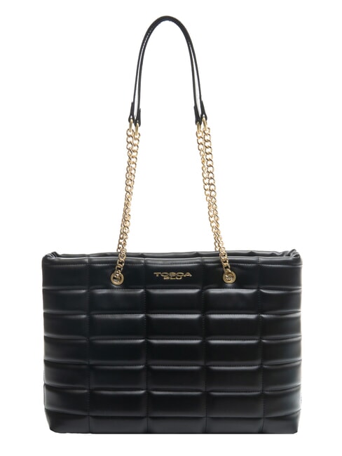 TOSCA BLU PONZA Borsa shopper manici catena Nero - Borse Donna