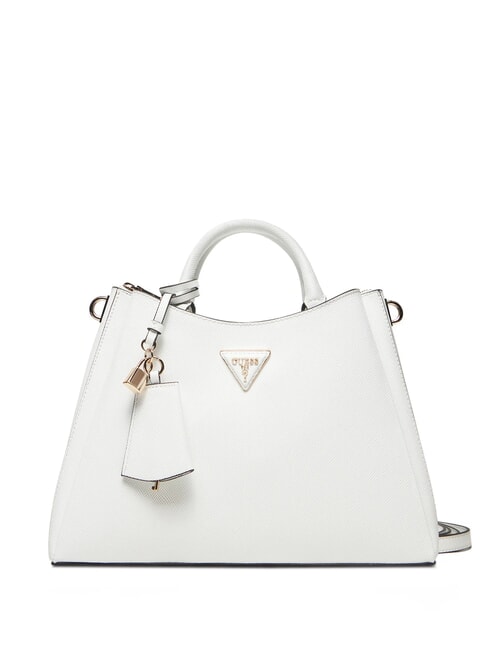 GUESS ECO JAZLYNN Borsa a mano con tracolla white - Borse Donna