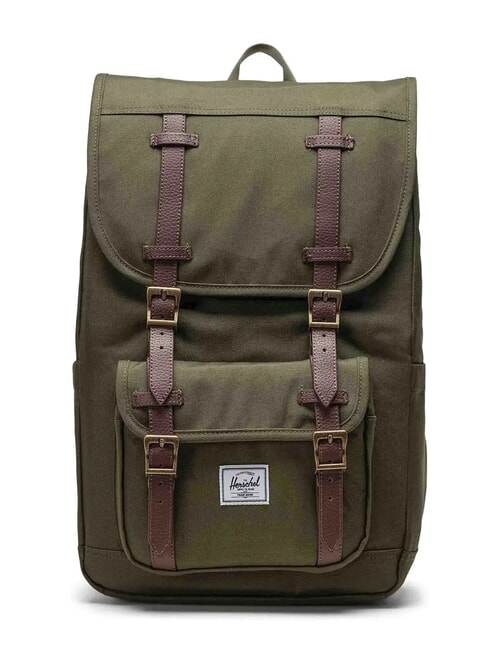 HERSCHEL LITTLE AMERICA MID Zaino porta PC 15,6" ivygr - Zaini Scuola & Tempo Libero