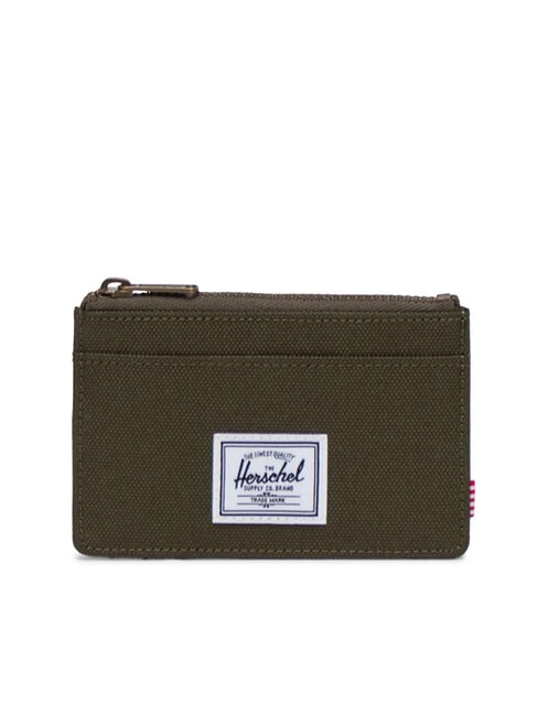 HERSCHEL OSCAR Portacarte piatto con zip ivygr - Portafogli Uomo