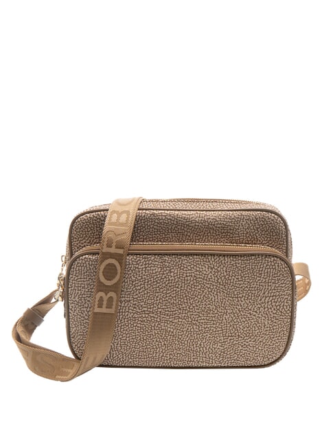 BORBONESE CAMERA CASE MEDIA ECO LINE Borsa a tracolla beige brown - Borse Donna