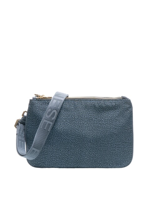 BORBONESE TRACOLLA SMALL ECO LINE Borsa a tracolla denim - Borse Donna