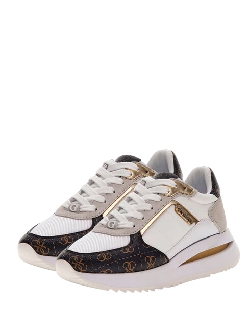 GUESS ENERGY3 Sneakers White/Brown - Scarpe Donna