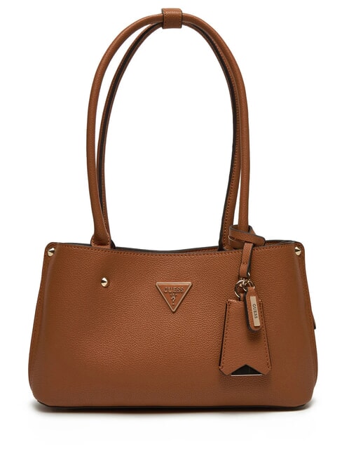 GUESS MERIDIAN Borsa a spalla COGNAC - Borse Donna