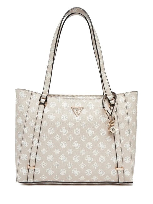 GUESS ECO ERICA eco erica borsa tote Shoulder Shopper sand logo - Borse Donna