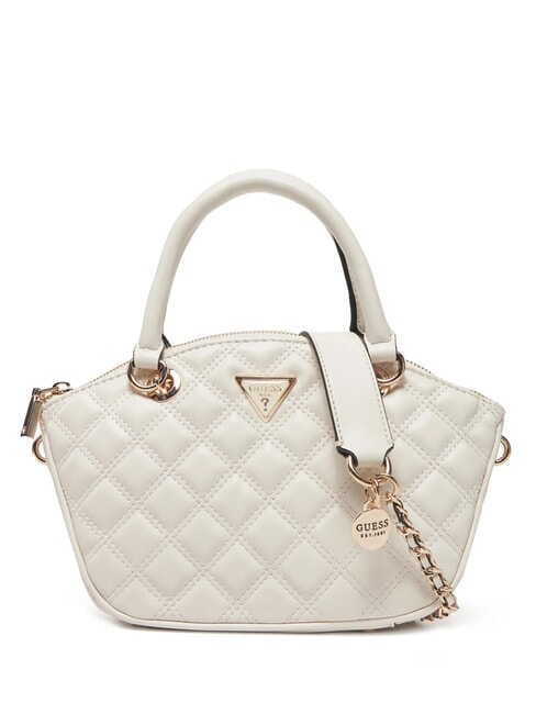 GUESS GIULLY Borsa trapuntata a mano con tracolla OFFWHITE - Borse Donna