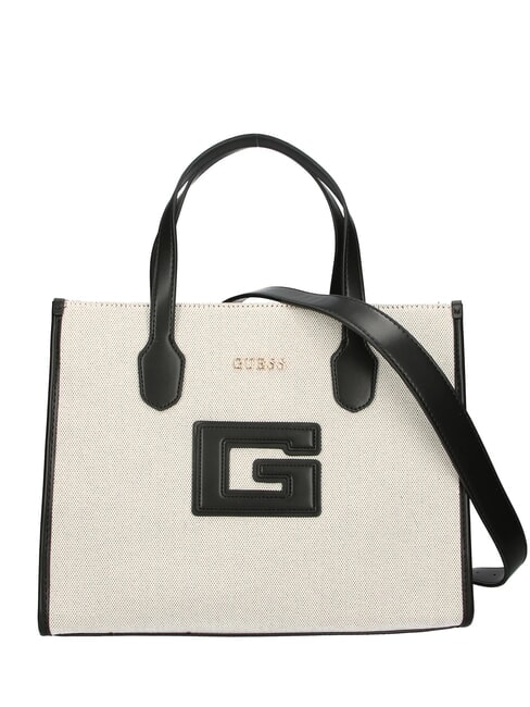 GUESS G STATUS  Borsa a mano, con tracolla natural/black - Borse Donna