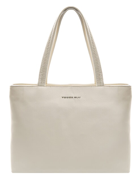 TOSCA BLU CHARLENE  Borsa a spalla, in pelle bianco avorio - Borse Donna