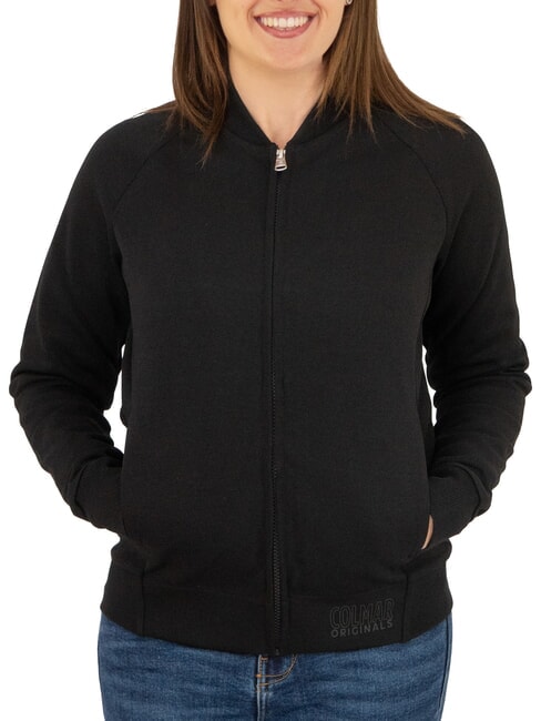 COLMAR NEW TOPIC Felpa full zip con tasche black - Felpe Donna