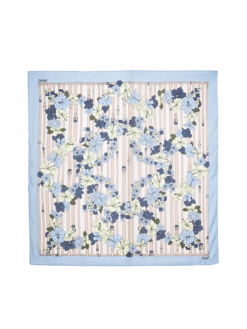 LIUJO FLOWER METALLERIA Foulard con stampa cielo - Sciarpe