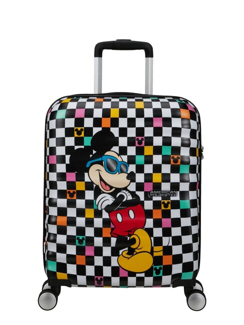 AMERICAN TOURISTER WAVEBREAKER DISNEY  Trolley Bagaglio a Mano mickey check - Bagagli a mano