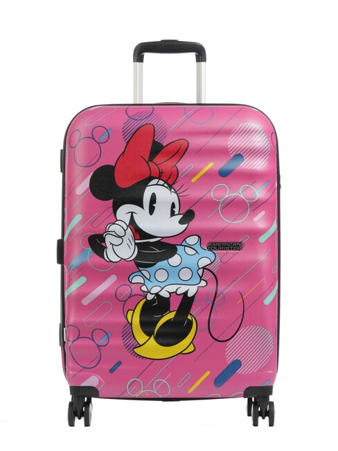 AMERICAN TOURISTER WAVEBREAKER DISNEY  Trolley Medio  minnie future pop - Trolley Rigidi