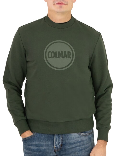 COLMAR CONNECTIVE Felpa girocollo con logo botanical - Felpe Uomo
