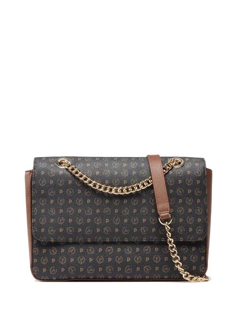 POLLINI HERITAGE CLASSIC Borsa a spalla, a tracolla nero marrone - Borse Donna