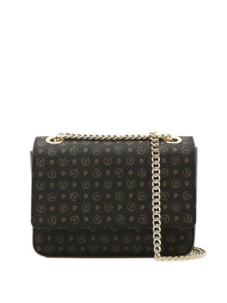 POLLINI Heritage Classic Mini bag a tracolla o a spalla nero bronzo - Borse Donna