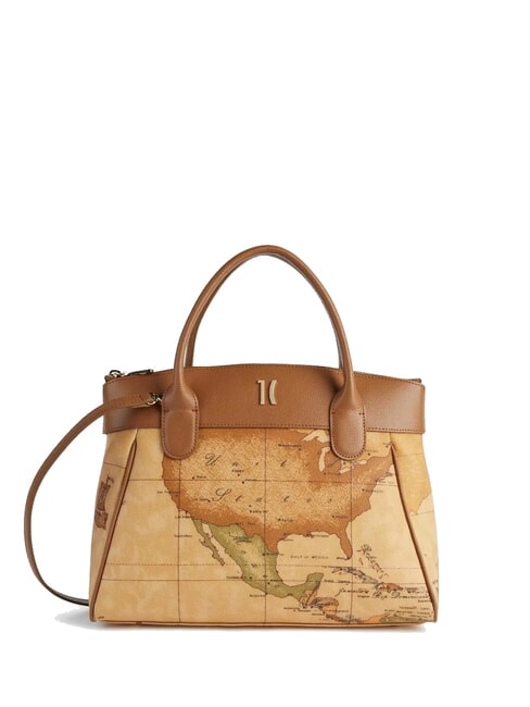ALVIERO MARTINI PRIMA CLASSE HERITAGE GEO Borsa a mano con tracolla TABACCO - Borse Donna