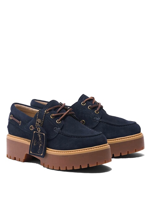 TIMBERLAND STONE STREET  Scarpe in pelle dark blue - Scarpe Donna