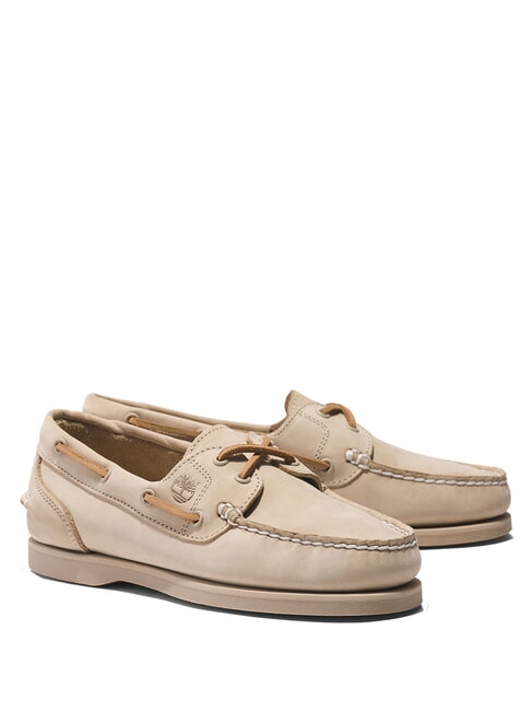 TIMBERLAND CLASSIC BOAT Scarpe da barca, in pelle suede light beige - Scarpe Donna