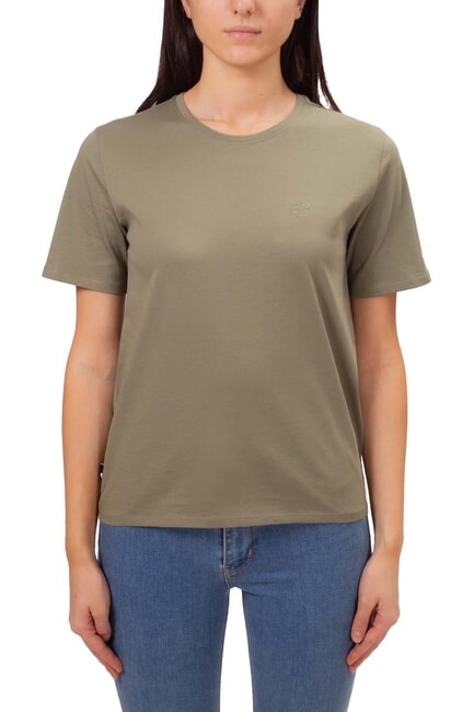 TIMBERLAND DUNSTAN RIVER  T-Shirt in cotone cassel earth - T-shirt e Top Donna