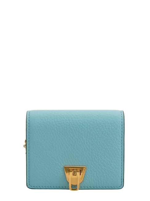 COCCINELLE BEAT SOFT Portafoglio/Pochette con tracolla aquarelle blue - Borse Donna