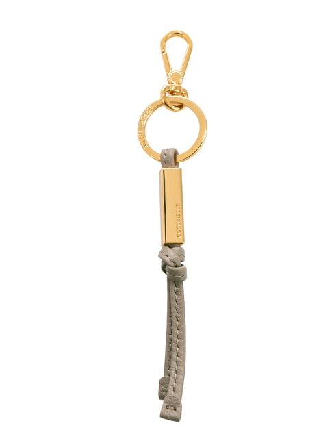 COCCINELLE ESSENTIAL Portachiavi in pelle e metallo warm taupe - Portachiavi