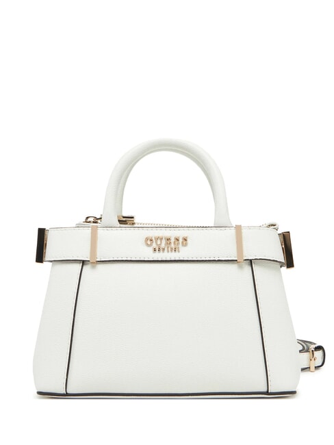 GUESS ANADELA anadela borsa a mano Mini Handbag, with shoulder strap white - Borse Donna