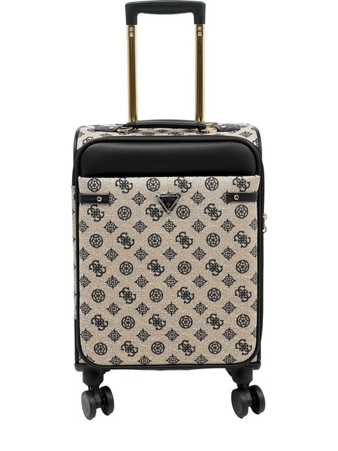 GUESS BEYZA 18 Trolley Bagaglio a Mano black logo - Bagagli a mano