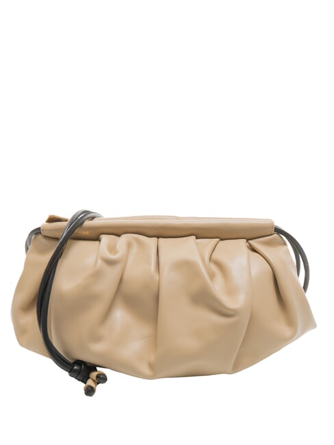 BORBONESE DUNETTE  Borsa a tracolla, in pelle sabbia - Borse Donna