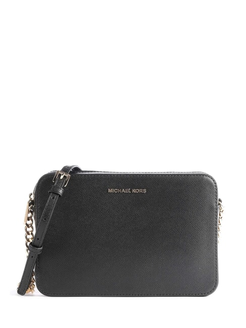MICHAEL KORS JET SET TRAVEL Mini Bag a tracolla, in pelle black - Borse Donna